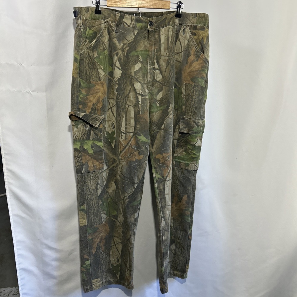 Vintage Liberty Realtree Camo Cargo Pants Mens Sz Large (38x32) USA Made